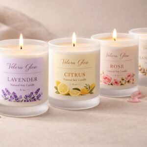 metro soy candle vanilla